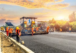 Road Paving Process